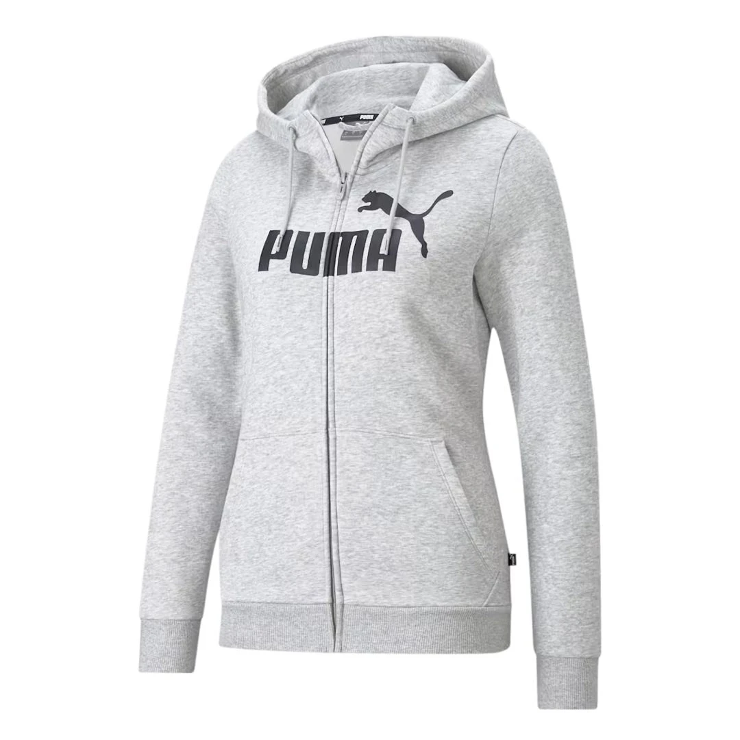 Puma - Women's Essentials Logo Full Zip Hoodie (586806 04) 3 Puma - Women's Essentials Logo Full Zip Hoodie (586806 04)