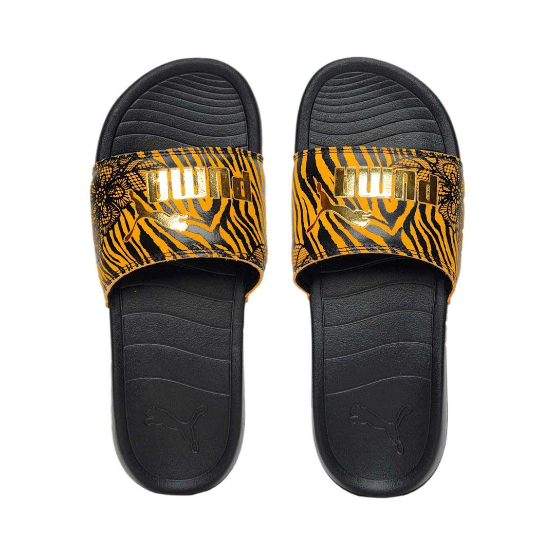 Puma - Women's Popcat 20 Tiger Slides (384155 01) 6 Puma - Women's Popcat 20 Tiger Slides (384155 01) - Image 4