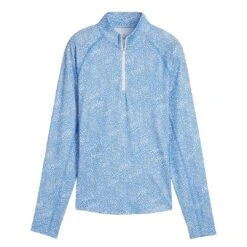 Puma - Women's You-V Microdot Quarter-Zip Golf Sweater (623934 01)