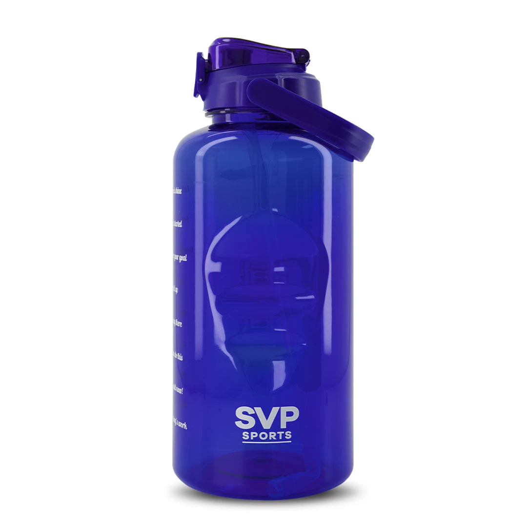 SVP Sports - 128oz Hydration Water Bottle (128OZ-BLUCLEAR) 3 SVP Sports - 128oz Hydration Water Bottle (128OZ-BLUCLEAR)