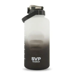 SVP Sports - 128oz Hydration Water Bottle (128OZ-WHTBLK)