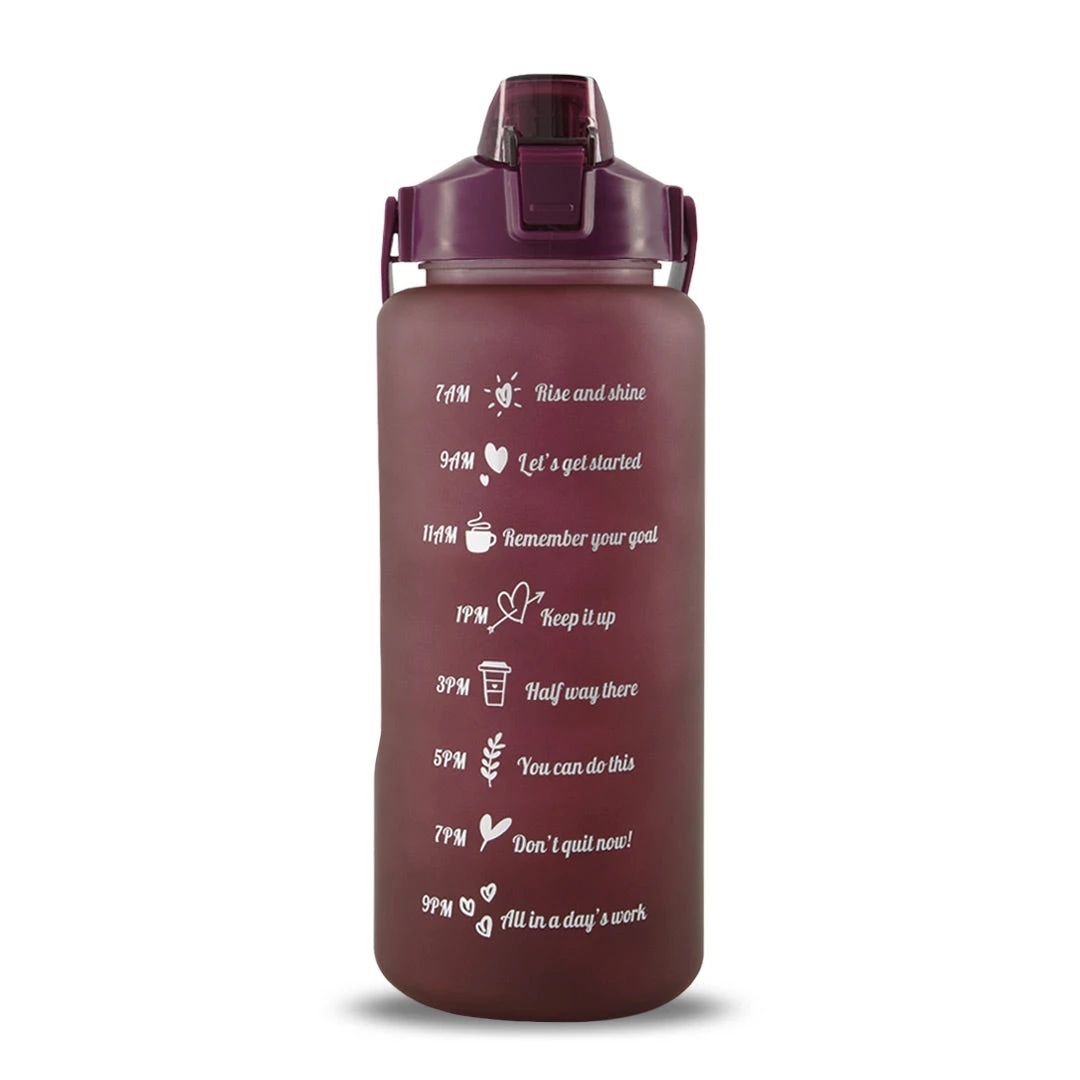 SVP Sports - 64oz Hydration Water Bottle (64OZ-BUR) 4 SVP Sports - 64oz Hydration Water Bottle (64OZ-BUR) - Image 2