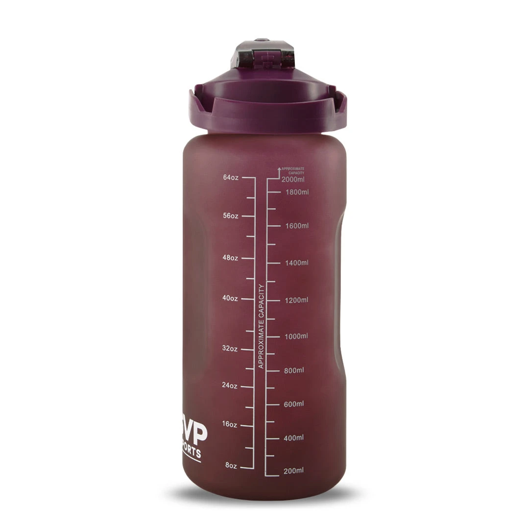 SVP Sports - 64oz Hydration Water Bottle (64OZ-BUR) 5 SVP Sports - 64oz Hydration Water Bottle (64OZ-BUR) - Image 3