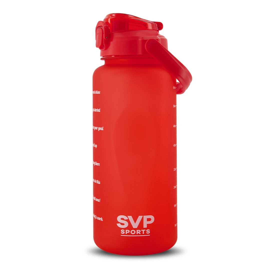 SVP Sports - 64oz Hydration Water Bottle (64OZ-RED) 3 SVP Sports - 64oz Hydration Water Bottle (64OZ-RED)