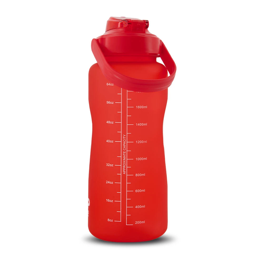 SVP Sports - 64oz Hydration Water Bottle (64OZ-RED) 5 SVP Sports - 64oz Hydration Water Bottle (64OZ-RED) - Image 3