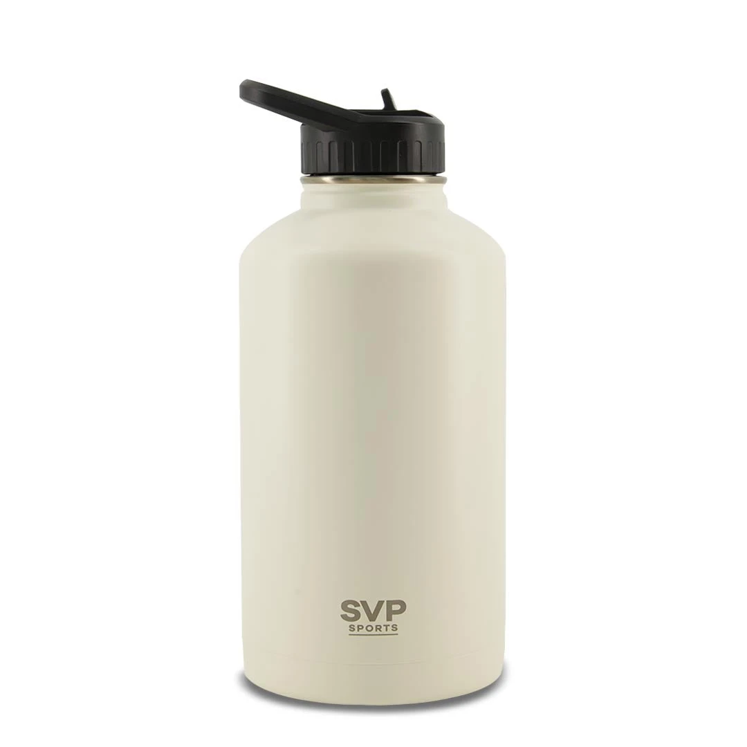 SVP Sports - 64oz Insulated Thermal Bottle - Hydra Max (64OZ-SVP-CREAM) 3 SVP Sports - 64oz Insulated Thermal Bottle - Hydra Max (64OZ-SVP-CREAM)