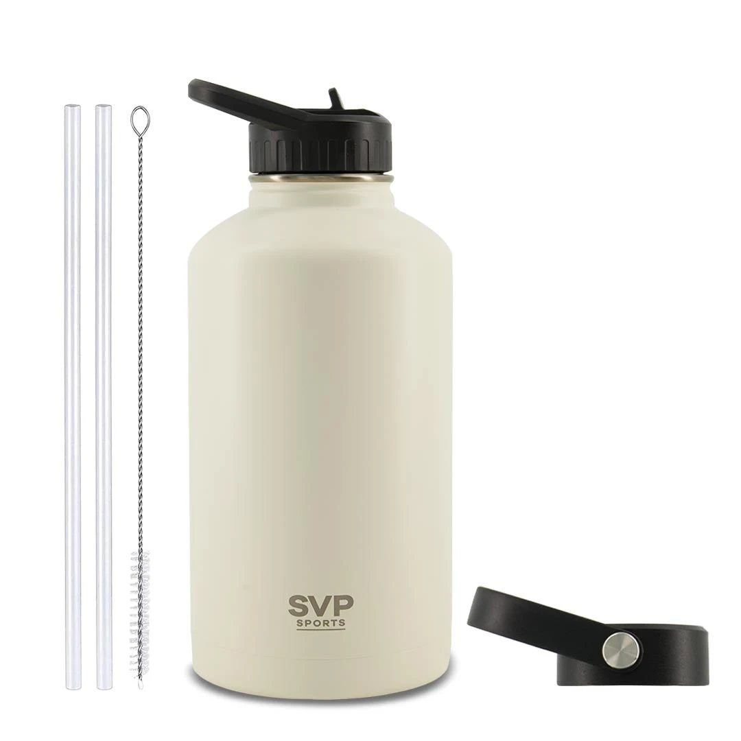 SVP Sports - 64oz Insulated Thermal Bottle - Hydra Max (64OZ-SVP-CREAM) 5 SVP Sports - 64oz Insulated Thermal Bottle - Hydra Max (64OZ-SVP-CREAM) - Image 3