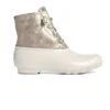 Sperry - Women's Saltwater Shimmer Metallic Leather Duck Boots (STS87904) -SVP Sports Sale Sperry Women s Saltwater Shimmer Metallic Leather Duck Boots STS87904 1