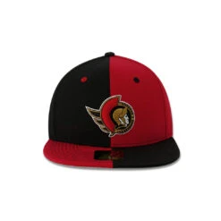 Starter - Ottawa Senators Pin Wheel Snapback Hat (LH410982 OTS)