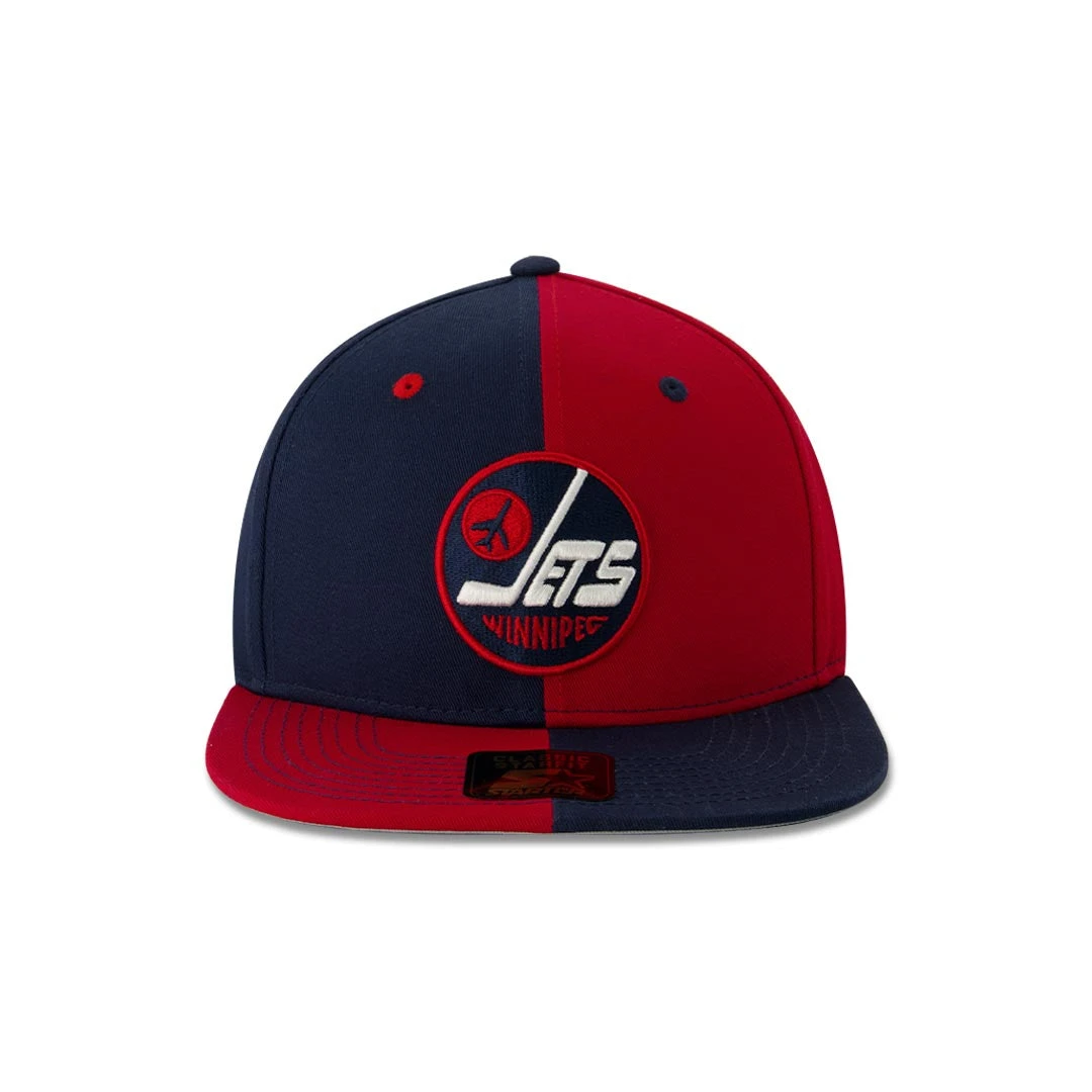 Starter - Winnipeg Jets Pin Wheel Heritage Hat (LH4V0982 WPJ) 3 Starter - Winnipeg Jets Pin Wheel Heritage Hat (LH4V0982 WPJ)