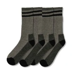 TOKË - Men's 2 Pack Merino Wool Thermal Sock (685599-GRYBLK) -SVP Sports Sale TOKE Men s 2pk Merino Wool Thermal Sock 685599 GRYBLK 01