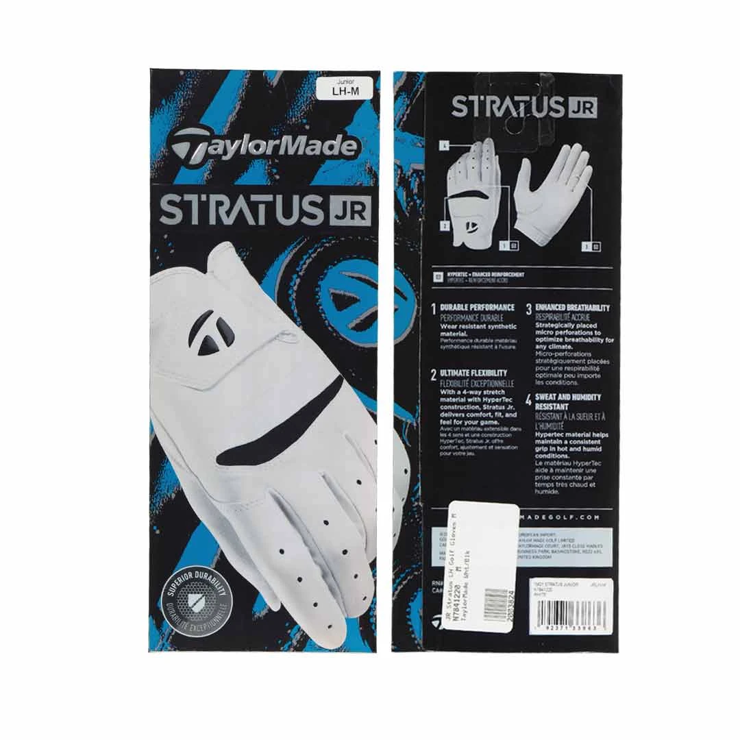 TaylorMade - Kids' (Junior) Stratus Left Hand Golf Gloves Medium (N7841220) 6 TaylorMade - Kids' (Junior) Stratus Left Hand Golf Gloves Medium (N7841220) - Image 4