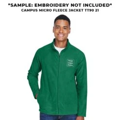 Team365 - Men's Campus Micro Fleece Jacket (TT90 21) 11 Team365 - Men's Campus Micro Fleece Jacket (TT90 21) -SVP Sports Sale Team365 Men s Campus Micro Fleece Jacket TT90 21