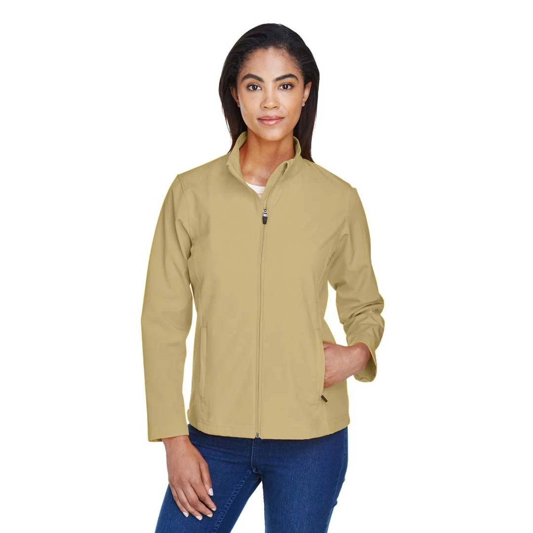 Team365 - Women's Leader Soft Shell Jacket (TT80W 35) 4 Team365 - Women's Leader Soft Shell Jacket (TT80W 35) - Image 2