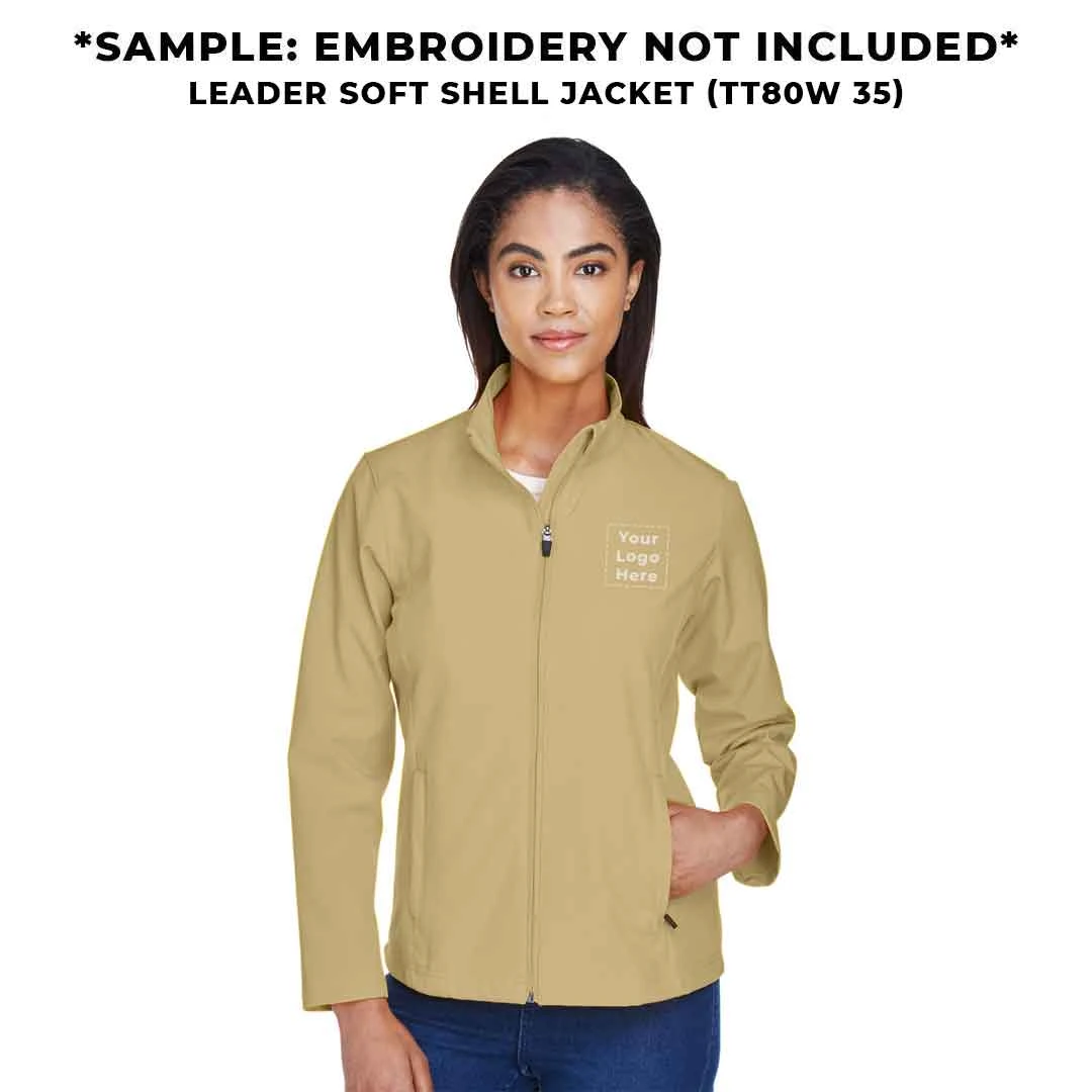 Team365 - Women's Leader Soft Shell Jacket (TT80W 35) 7 Team365 - Women's Leader Soft Shell Jacket (TT80W 35) - Image 5