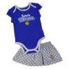Outerstuff Girls' (Infant) Kentucky Wildcats Onesie With Skirt (KJ42FON 768) -SVP Sports Sale TeamAthletics Kids Infant UniversityofKentuckyOnesiew Skirt KJ42FON768 01