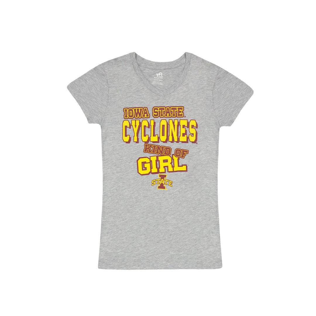 Outerstuff Girls' (Junior) Iowa State Cyclones T-Shirt (K547CU4 34N) 3 Outerstuff Girls' (Junior) Iowa State Cyclones T-Shirt (K547CU4 34N)