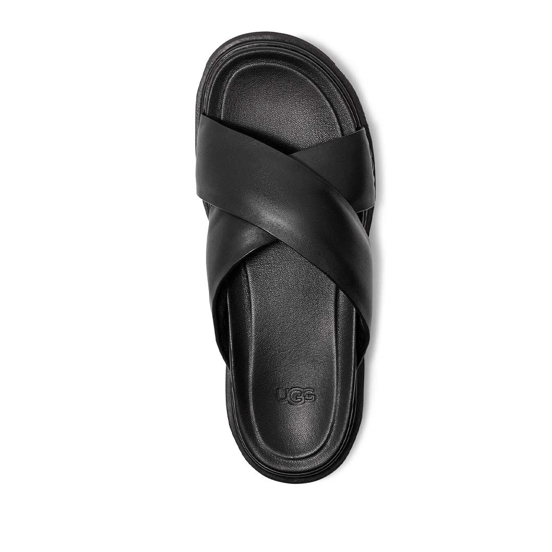UGG® - Men's Capitola Cross Sandals (1153076-BLK) 6 UGG® - Men's Capitola Cross Sandals (1153076-BLK) - Image 4