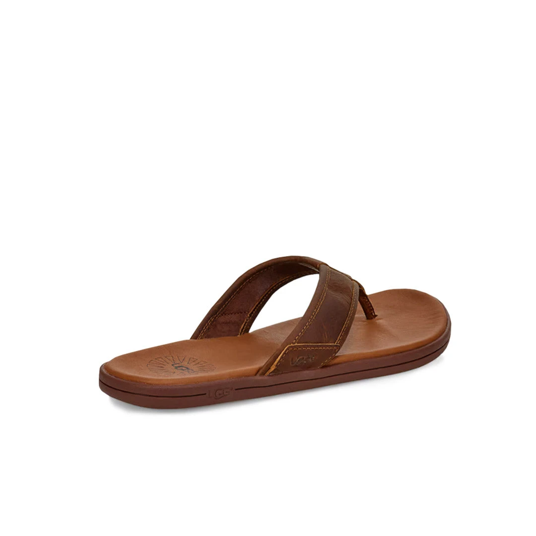 UGG® - Men's Seaside Leather Flip Flop Sandals (1102690-LUG) 6 UGG® - Men's Seaside Leather Flip Flop Sandals (1102690-LUG) - Image 4