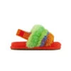 UGG® - Kids' (Infant) Fluff Yeah Cali Collage Slippers (1119841T-RSTR)