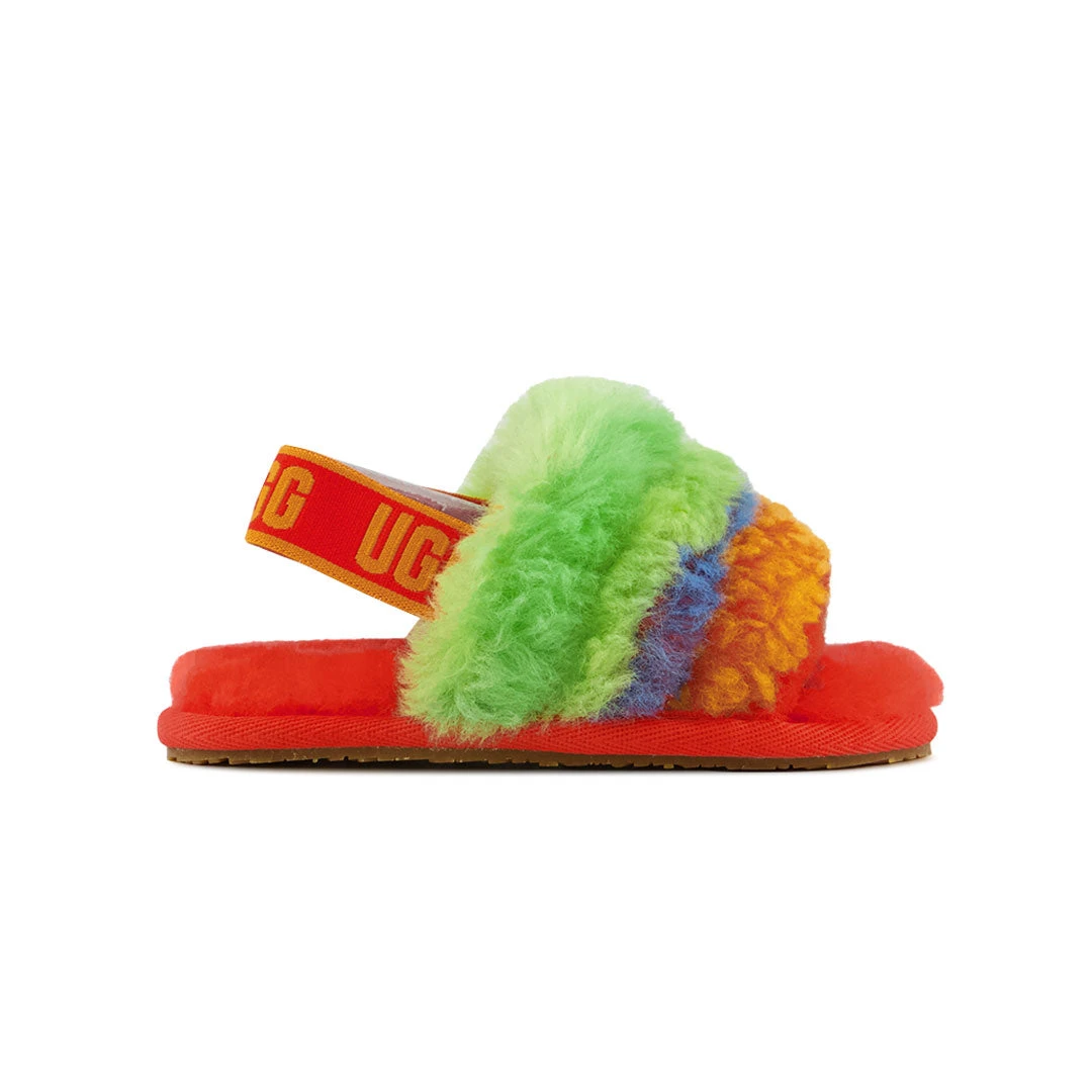 UGG® - Kids' (Infant) Fluff Yeah Cali Collage Slippers (1119841T-RSTR) 3 UGG® - Kids' (Infant) Fluff Yeah Cali Collage Slippers (1119841T-RSTR)