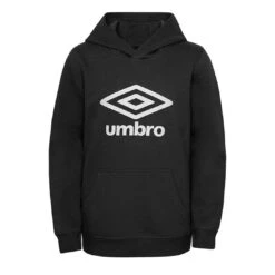 Umbro - Kids' (Junior) F22 Classic Logo Hoodie (HUUB5UBLK UAU)