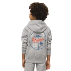 Vans - Kids' Palm Script Full Zip Hoodie (5KOP02F) 7 Vans - Kids' Palm Script Full Zip Hoodie (5KOP02F) -SVP Sports Sale Vans Kids Palm Script Full Zip Hoodie 5KOP02F 3