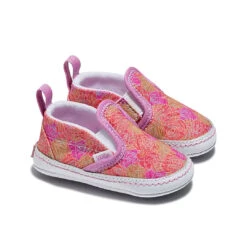 Vans - Kids' (Infant) Slip-On V Crib Shoes (2XSLPT5) -SVP Sports Sale Vans Kids Infant Slip On V Crib Shoes 2XSLPT5 02