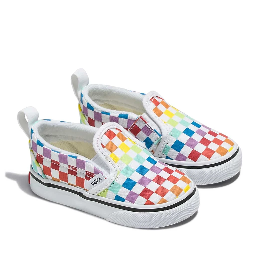 Vans - Kids' (Infant) Slip-On V Shoes (3488U09) 4 Vans - Kids' (Infant) Slip-On V Shoes (3488U09) - Image 2
