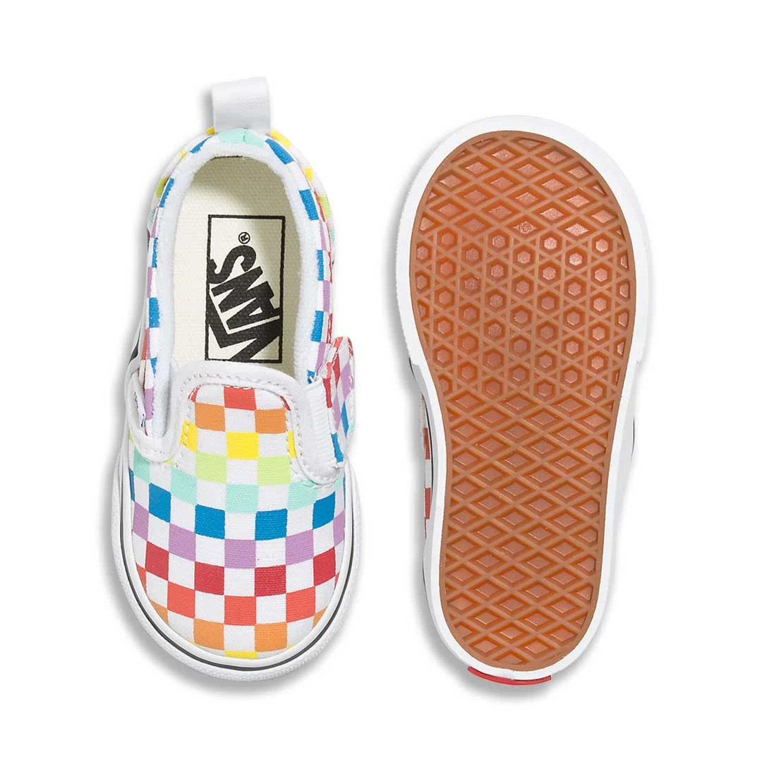 Vans - Kids' (Infant) Slip-On V Shoes (3488U09) 6 Vans - Kids' (Infant) Slip-On V Shoes (3488U09) - Image 4