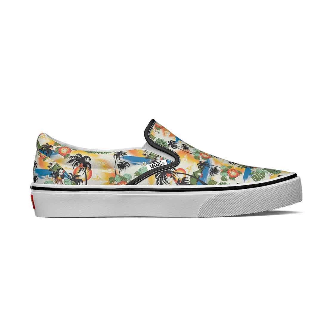 Vans - Unisex Aloha Classic Slip-On Shoes (5AO86WC) 3 Vans - Unisex Aloha Classic Slip-On Shoes (5AO86WC)