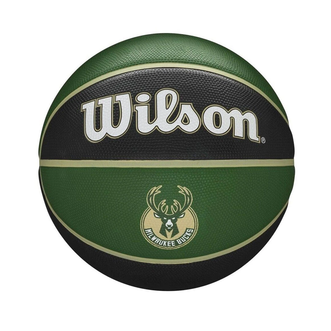 Wilson - Milwaukee Bucks Tribute Basketball - Size 7 (WTB1300XBMIL) 3 Wilson - Milwaukee Bucks Tribute Basketball - Size 7 (WTB1300XBMIL)