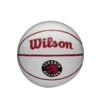 Wilson - Toronto Raptors Autograph Mini Ball (WTB3300XBTOR) -SVP Sports Sale Wilson Toronto Raptors Autograph Mini Ball WTB3300XBTOR 03