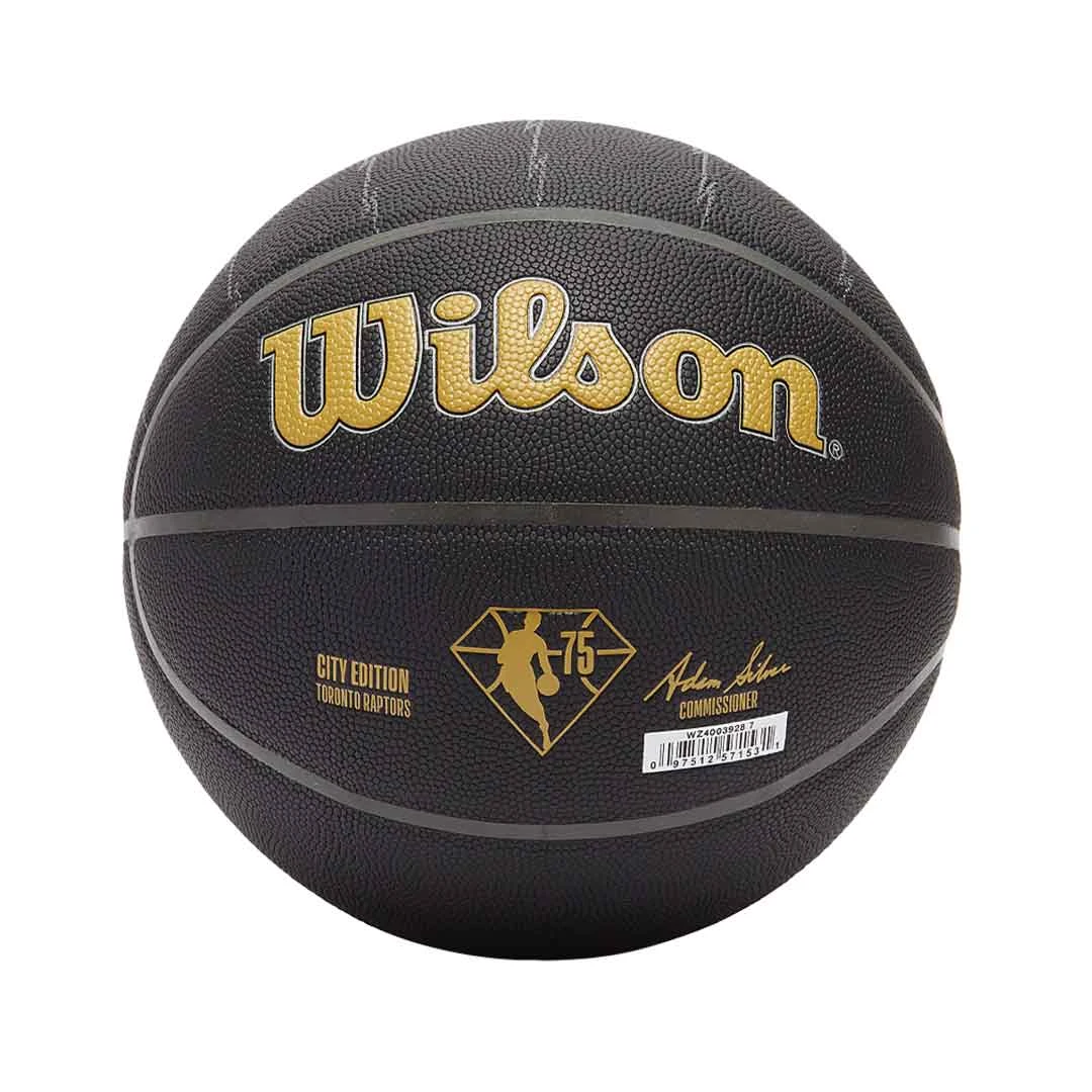 Wilson - Toronto Raptors City Edition Basketball (WZ4003928XB7) 4 Wilson - Toronto Raptors City Edition Basketball (WZ4003928XB7) - Image 2