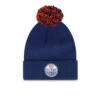 Adidas - Edmonton Oilers Cuffed Knit Pom Beanie (IP7400) -SVP Sports Sale adidas Edmonton Oilers Cuffed Knit Pom Beanie IP7400 01