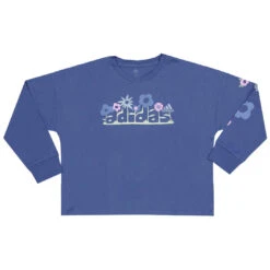 Adidas - Girls' (Youth) Long Sleeve Waist Crew T-Shirt (IQ5971)