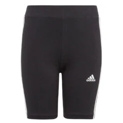 Adidas - Girls' (Junior) 3-Stripes Cotton Bike Tights (IC3628)