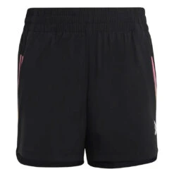 Adidas - Girls' (Junior) 3-Stripes Woven Shorts (IC0347)