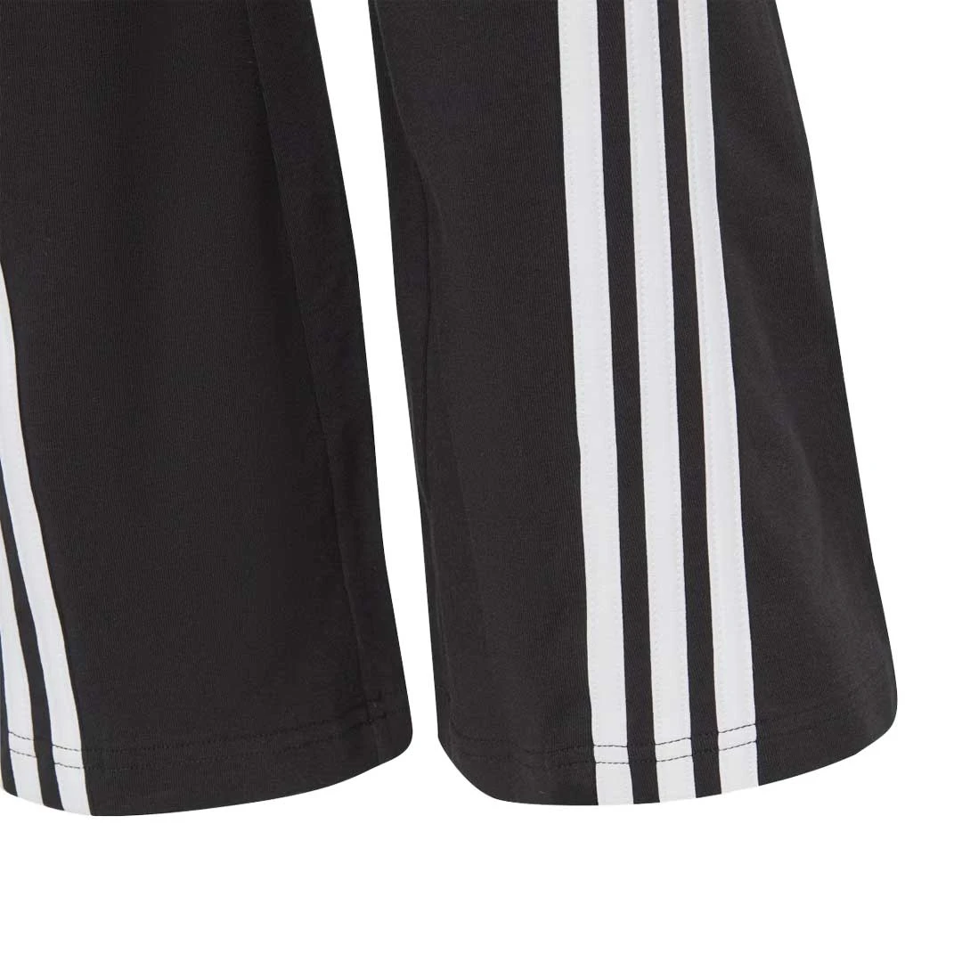 Adidas - Girls' (Junior) 3-Stripes Cotton Flared Tights (IC0115) 6 Adidas - Girls' (Junior) 3-Stripes Cotton Flared Tights (IC0115) - Image 4
