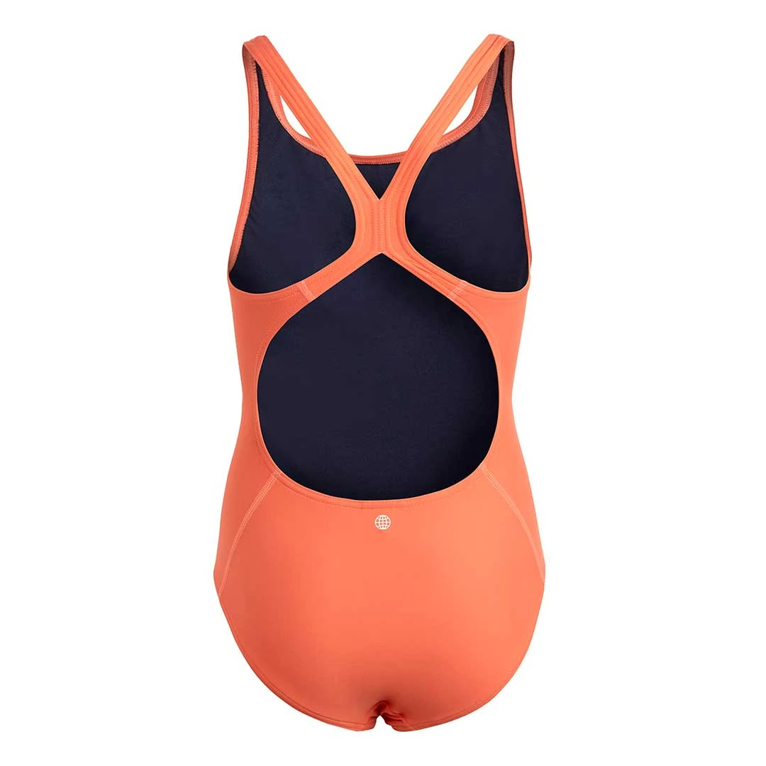 Adidas - Girls' (Junior) 3-Stripes Swimsuit (IB8779) 4 Adidas - Girls' (Junior) 3-Stripes Swimsuit (IB8779) - Image 2