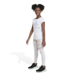 Adidas - Girls' (Junior) All Over Print 7/8 Cotton Tights (GB9030) 8 Adidas - Girls' (Junior) All Over Print 7/8 Cotton Tights (GB9030) -SVP Sports Sale adidas Girls Junior All Over Print 7 8 Cotton Tights GB9030 03