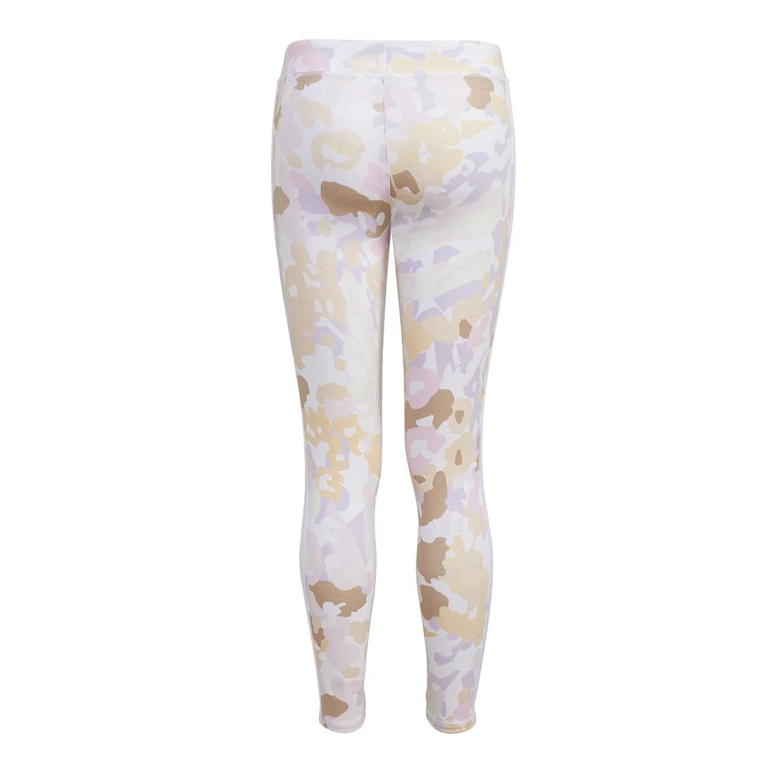 Adidas - Girls' (Junior) All Over Print 7/8 Cotton Tights (GB9030) 6 Adidas - Girls' (Junior) All Over Print 7/8 Cotton Tights (GB9030) - Image 4