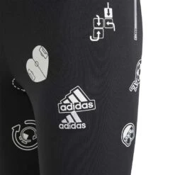 Adidas - Girls' (Junior) Brand Love Leggings (IN3302) -SVP Sports Sale adidas Girls Junior Brand Love Leggings IN3302 03