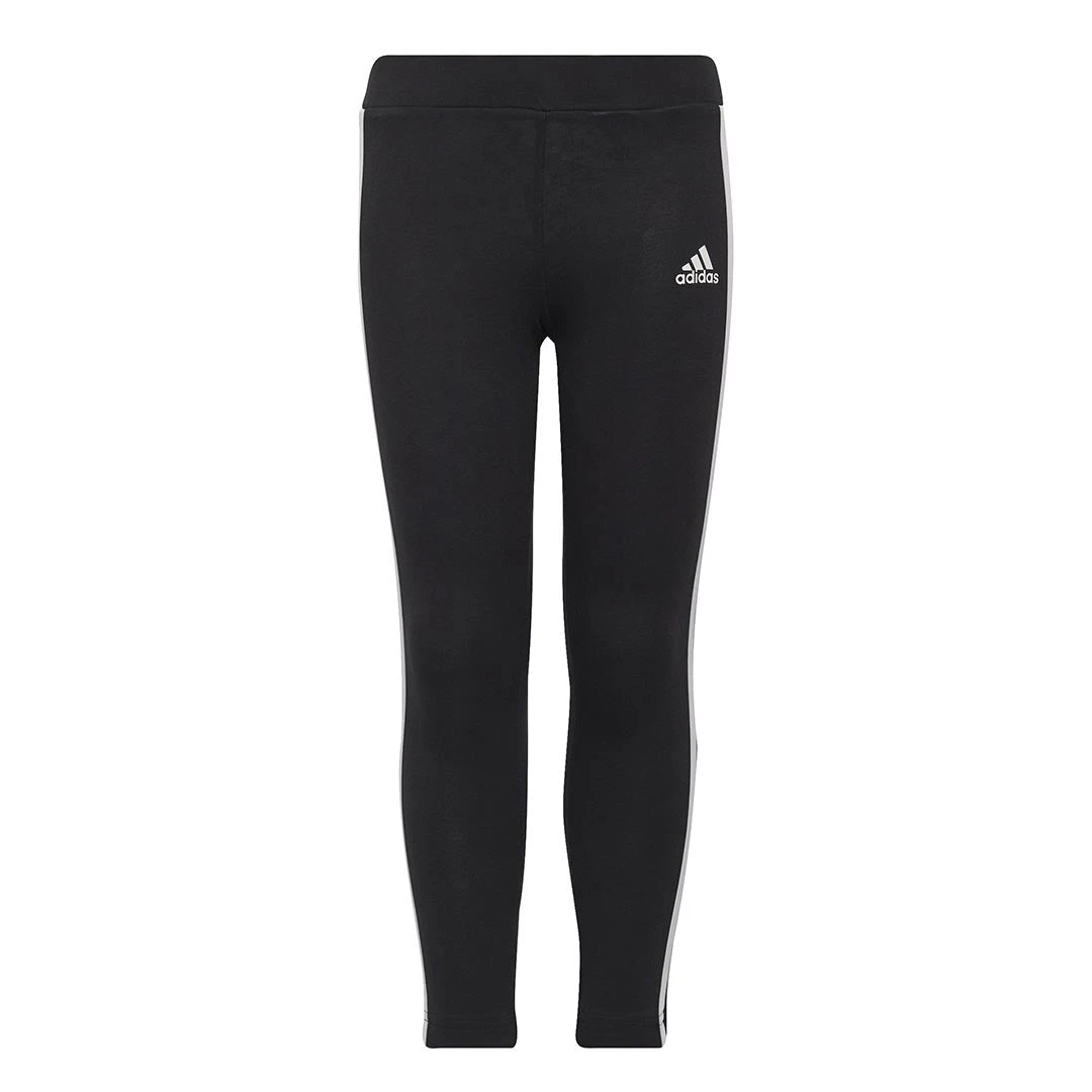 Adidas - Girls' (Junior) Essentials 3-Stripes Tights (H65800) 3 Adidas - Girls' (Junior) Essentials 3-Stripes Tights (H65800)