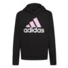 Adidas - Girls' Essential Hoodie (IQ6056) 2 Adidas - Girls' Essential Hoodie (IQ6056) -SVP Sports Sale adidas Girls Toddler Essential Hoodie IQ6056 01