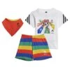Adidas - Kids' (Infant & Toddler) Adidas X Disney Mickey Mouse T-Shirt & Shorts Gift Set (HR9490) -SVP Sports Sale adidas Kids Infant Toddler adidas x Disney Mickey Mouse T Shirt Shorts Set HR9490 01