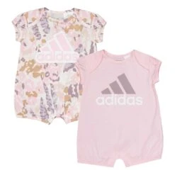 Adidas - Kids' (Infant) 2 Pack Romper Set (IU7626)