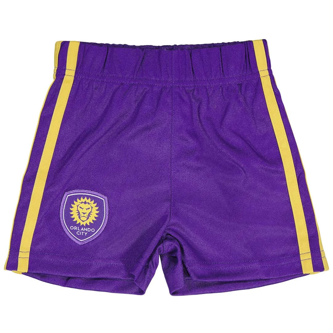 Adidas - Kids' (Infant) Orlando City Printed Shorts (RS2P3B OR) 3 Adidas - Kids' (Infant) Orlando City Printed Shorts (RS2P3B OR)