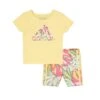 Adidas - Girls' (Infant) Printed T-Shirt & Bike Shorts Set (IU7605)