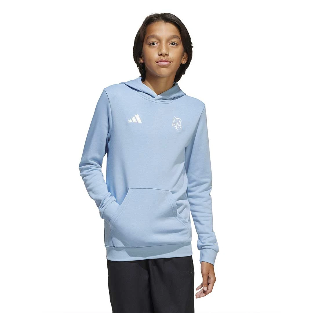 Adidas - Kids' (Junior) AFA Argentina 50th Anniversary DNA Hoodie (JM2849) 6 Adidas - Kids' (Junior) AFA Argentina 50th Anniversary DNA Hoodie (JM2849) - Image 4